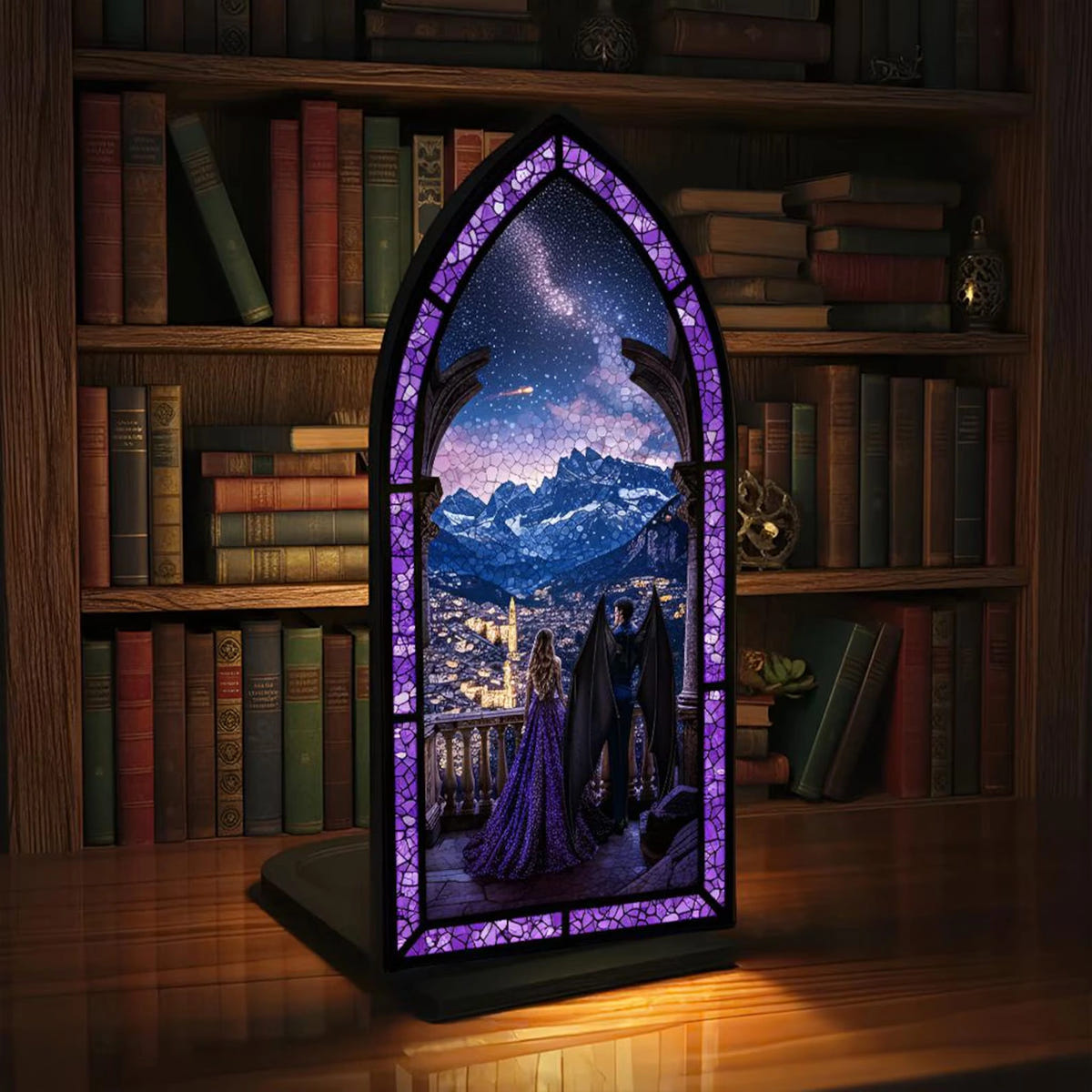 Feyre Rhysand ACOTAR Suncatcher Candle Holder