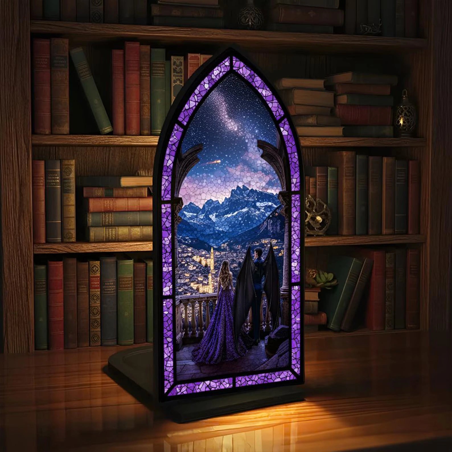 Feyre Rhysand ACOTAR Suncatcher Candle Holder