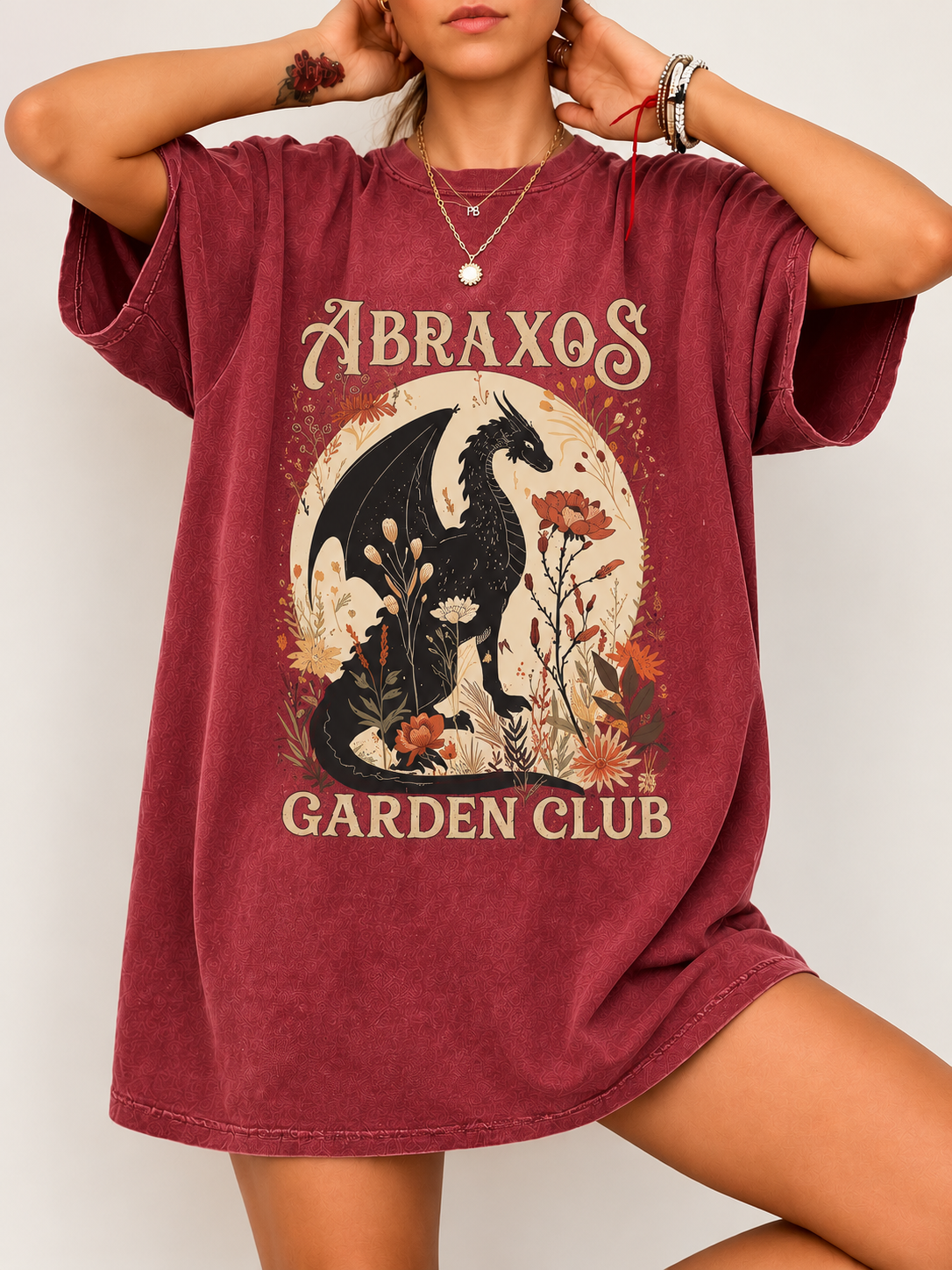 Throne of Glass Merch Abraxos Garden Club Shirt