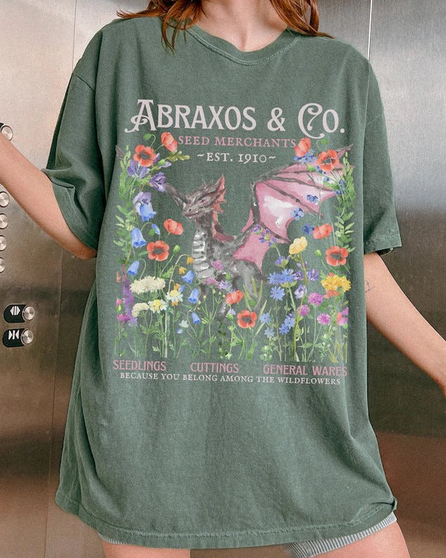 ACOTAR Merch | Abraxos Wyvern Velaris Comfort T-Shirt