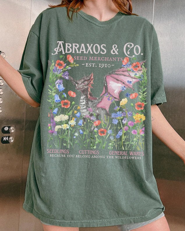 ACOTAR Merch | Abraxos Wyvern Velaris Comfort T-Shirt