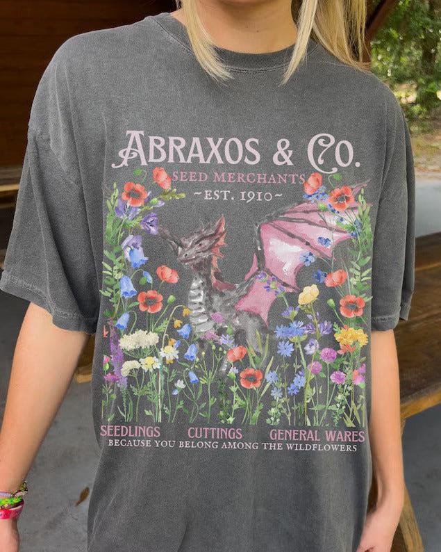 ACOTAR Merch | Abraxos Wyvern Velaris Comfort T-Shirt