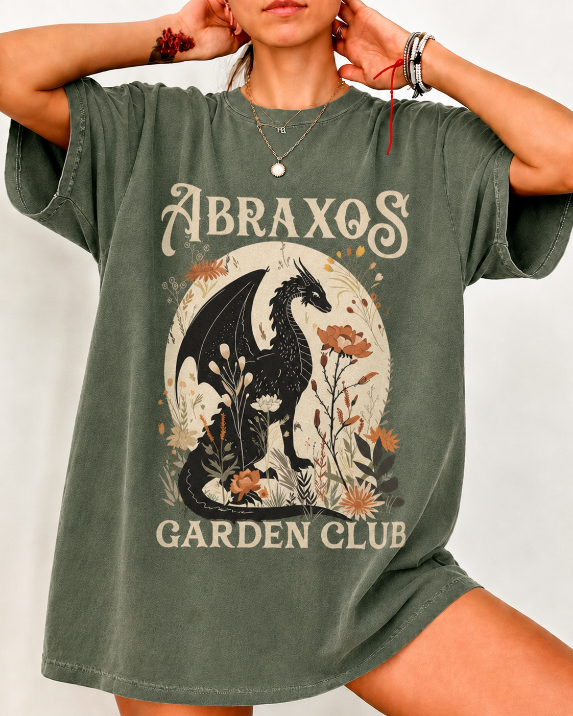 Throne of Glass Merch Abraxos Garden Club Shirt