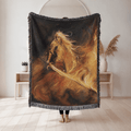 Aelin Galathynius Woven Blanket Tapestry | Throne of Glass Tapestry