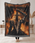 Aelin Galathynius Woven Blanket Tapestry | Throne of Glass Woven Blanket Tapestry