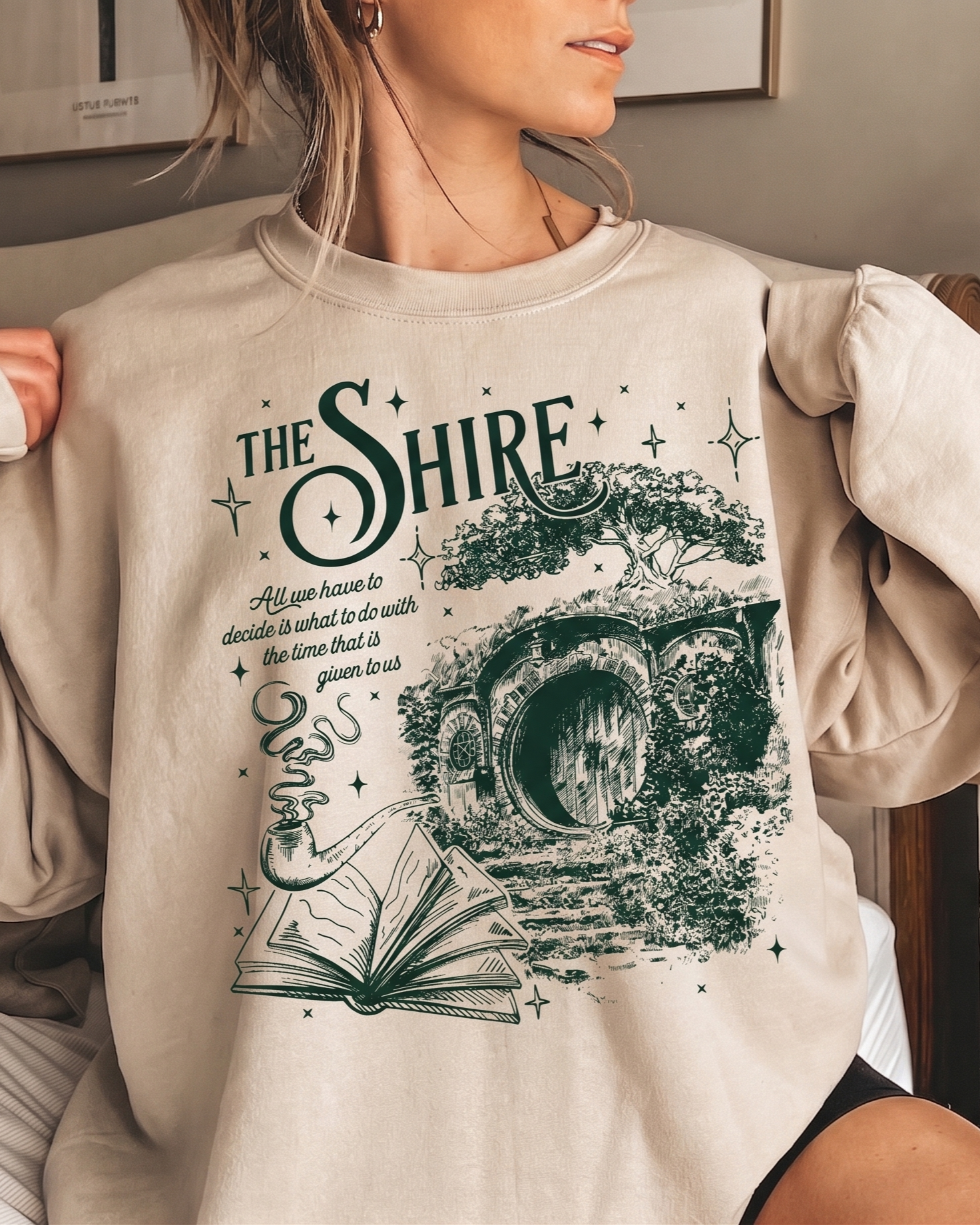 Bookish Merch | The Shire Sweatshirt