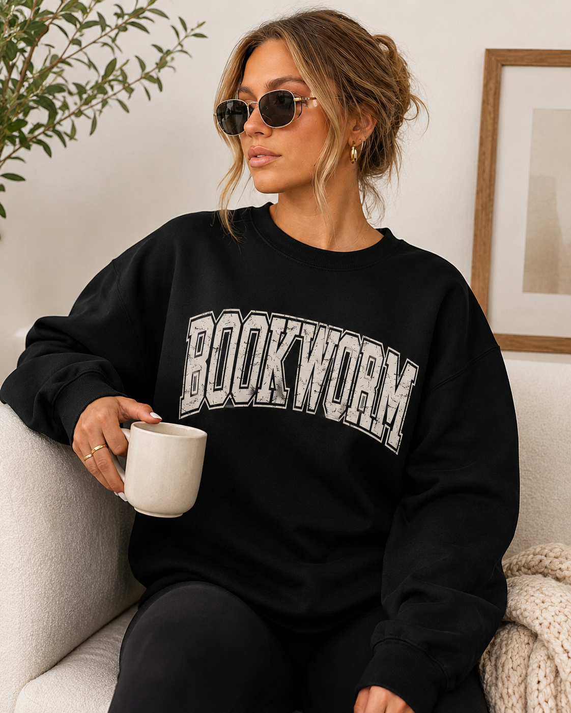 Bookworm Sweater | Bookish Merch | Gift for Book Lovers