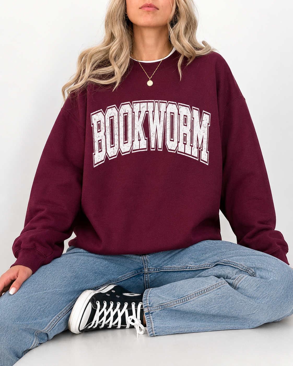 Bookworm Sweater | Bookish Merch | Gift for Book Lovers