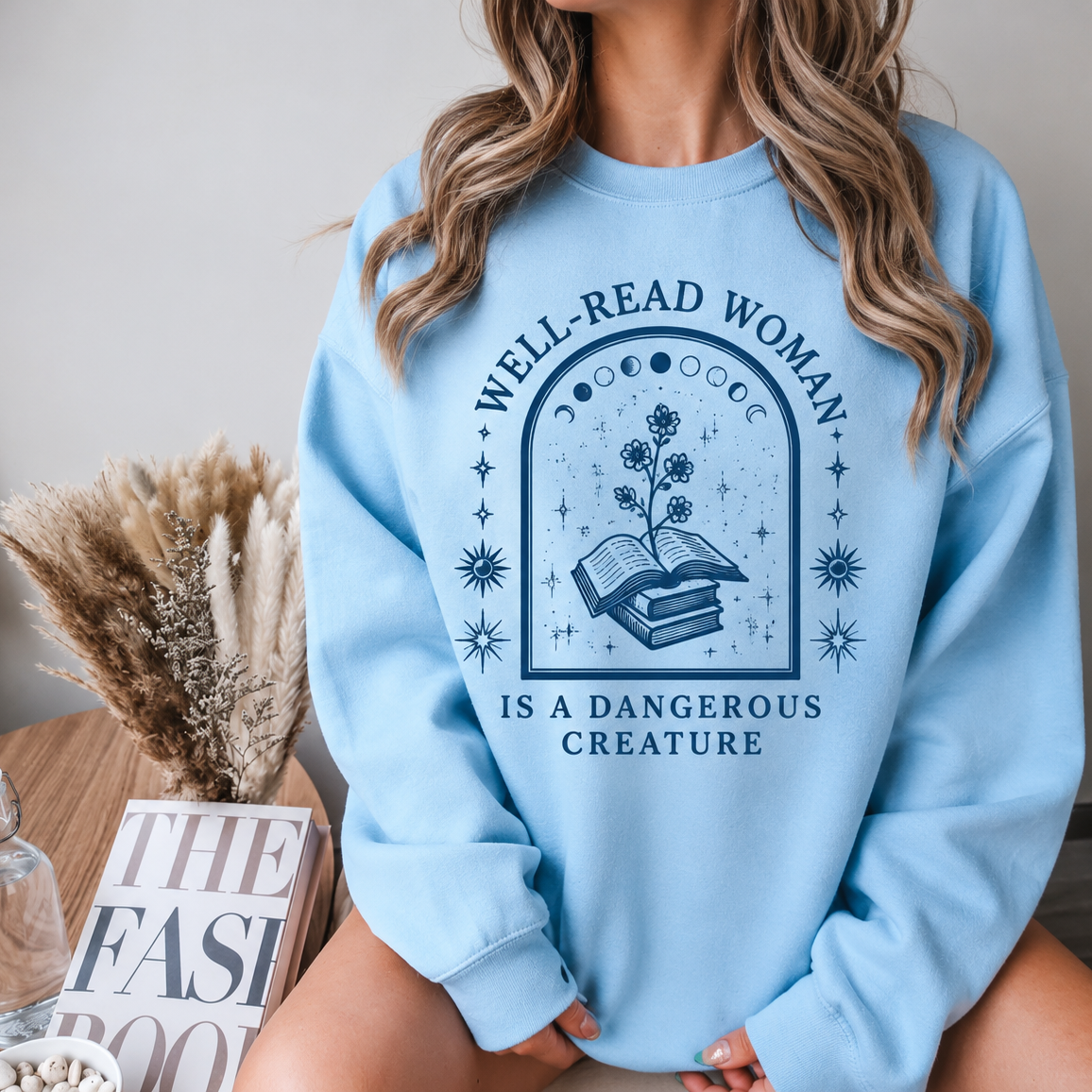 Well- Read Women Sweatshirt | Bookish Merch | Gift For Reader