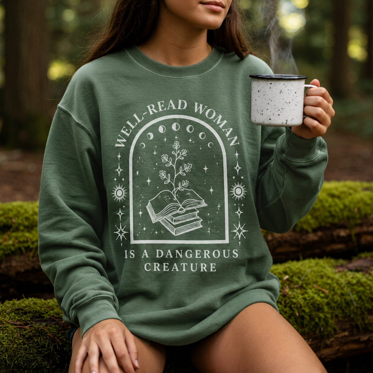 Well- Read Women Sweatshirt | Bookish Merch | Gift For Reader
