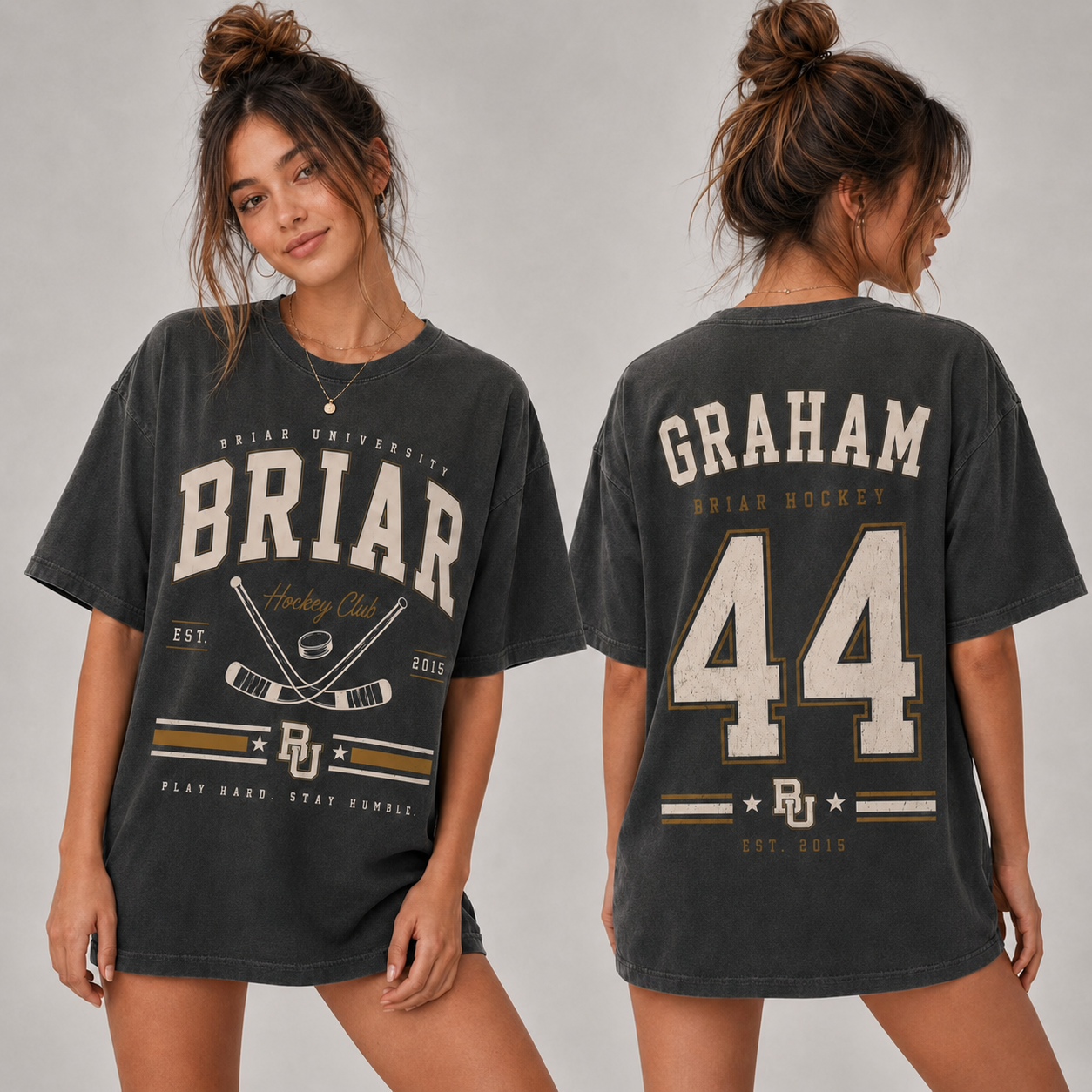 Briar University Garrett Graham 44 Shirt | Off-Campus Book Merch