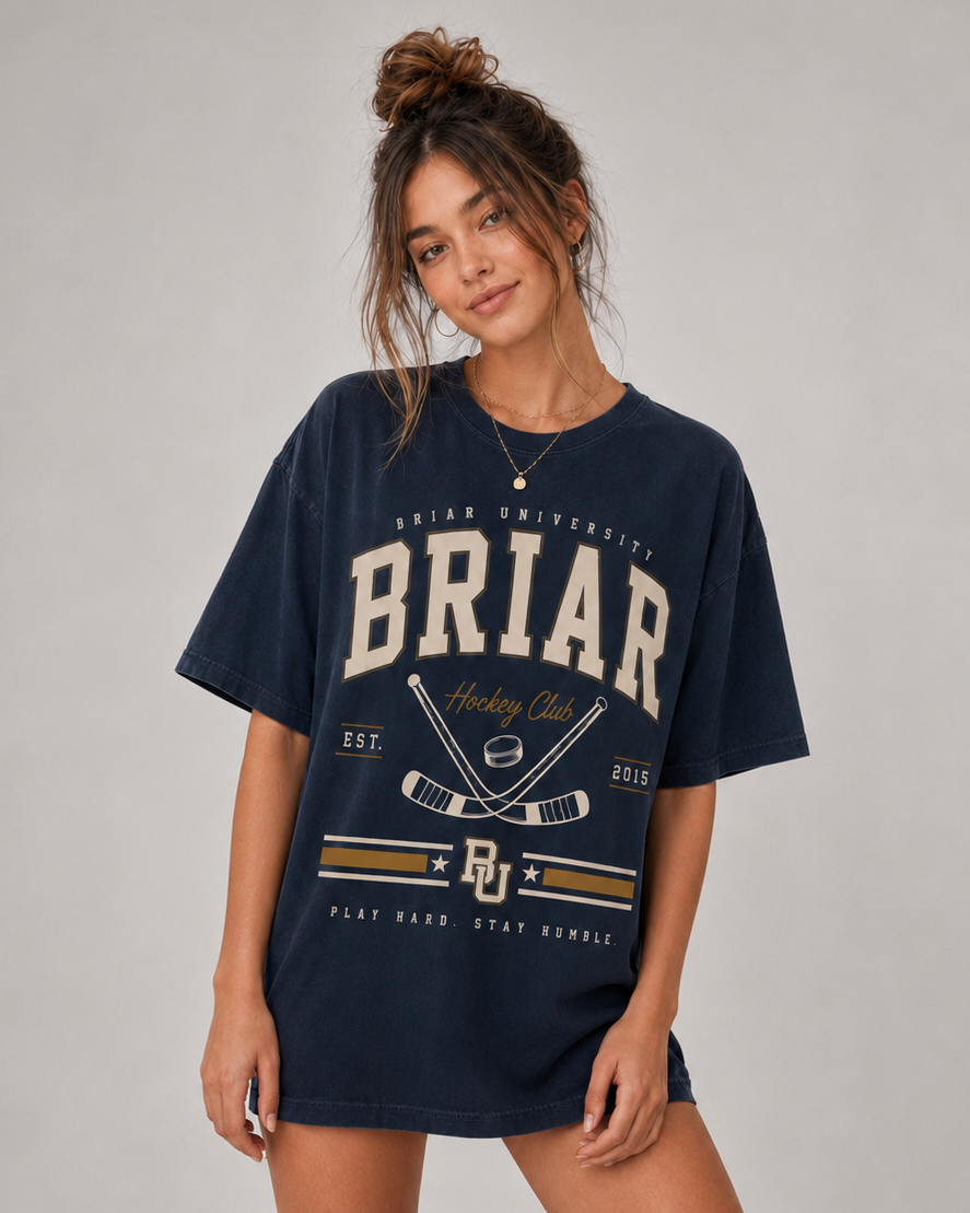 Briar University Garrett Graham 44 Shirt | Off-Campus Book Merch