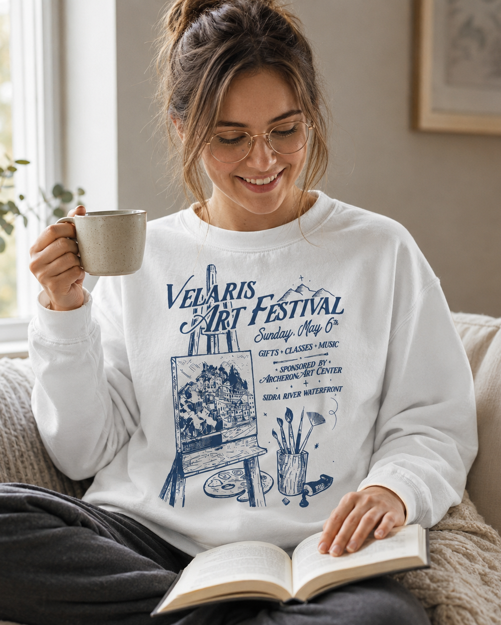 ACOTAR Merch | Velaris Art Festival Sweater