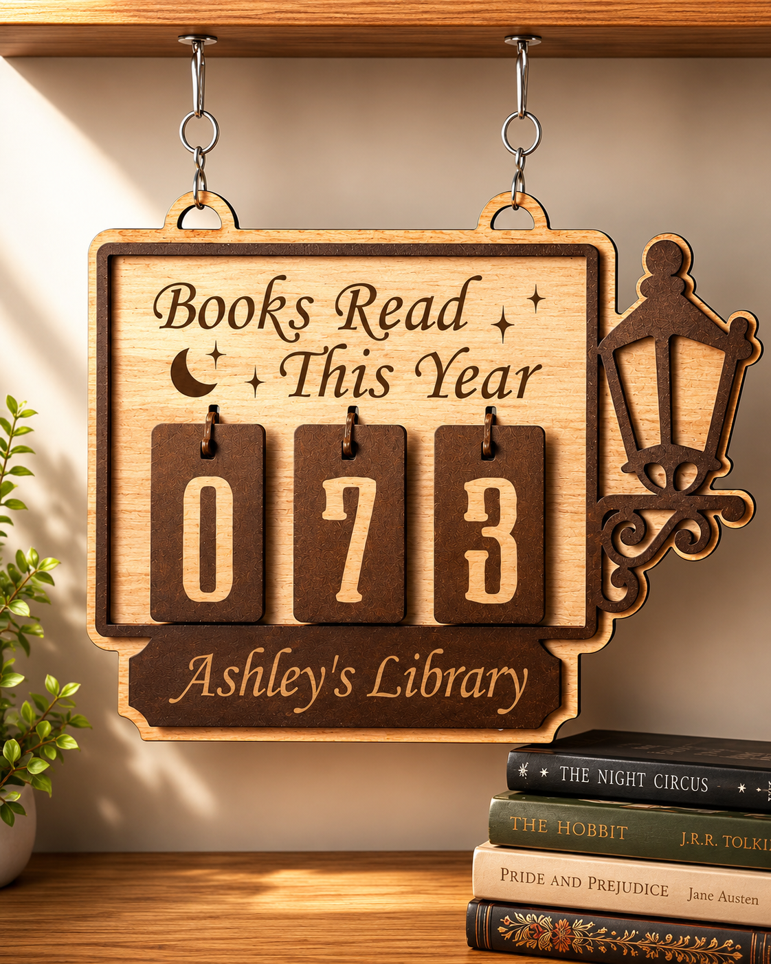 Gifts For Book Lovers | Personalized Books Sign Tracker