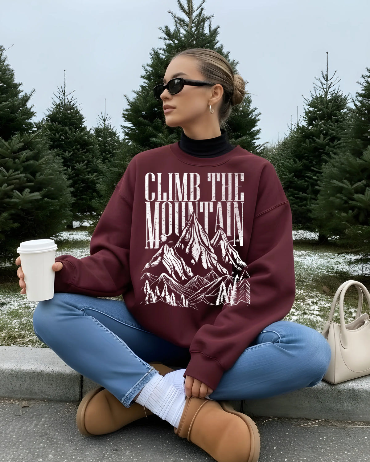 Climb The Mountain Sweater | ACOTAR Merch