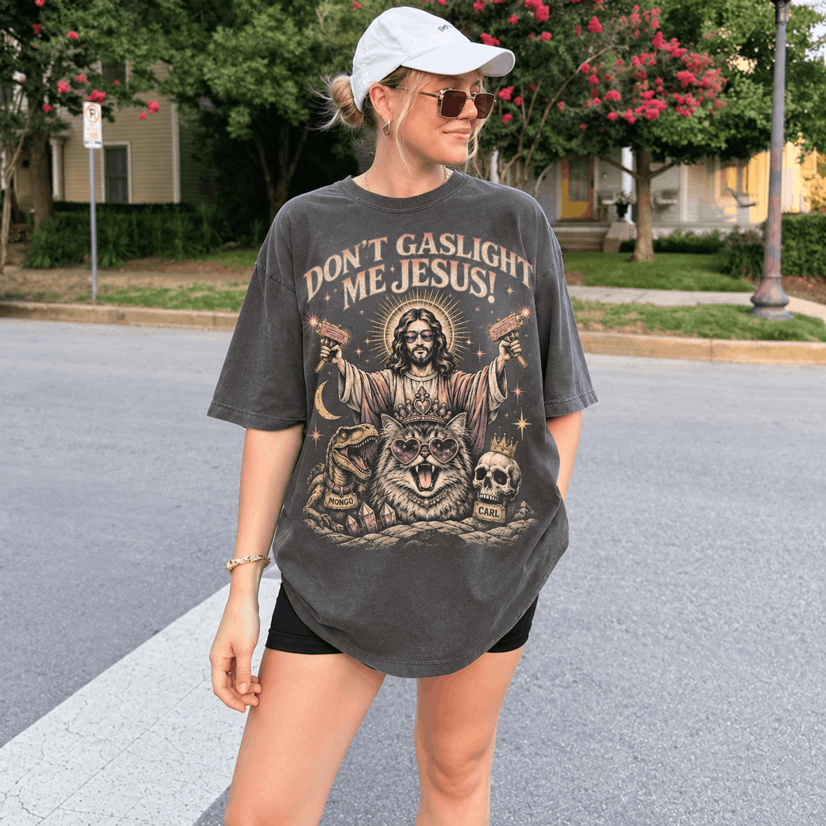 Don't Gaslight Me Jesus! Shirt | Dungeon Crawler Carl T-Shirt | DCC Merch