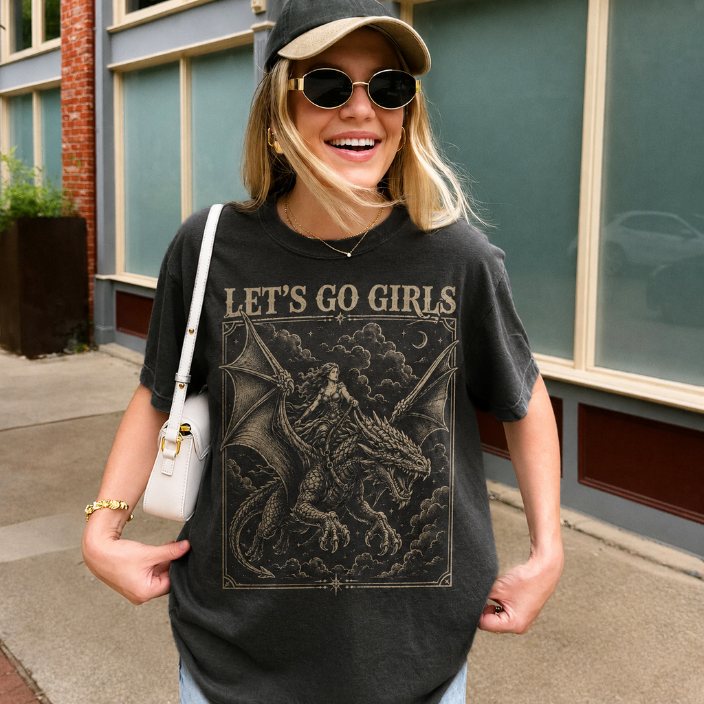 Dragon Rider Shirt | Bookish Dragon Shirts | Gifts for Book Lover