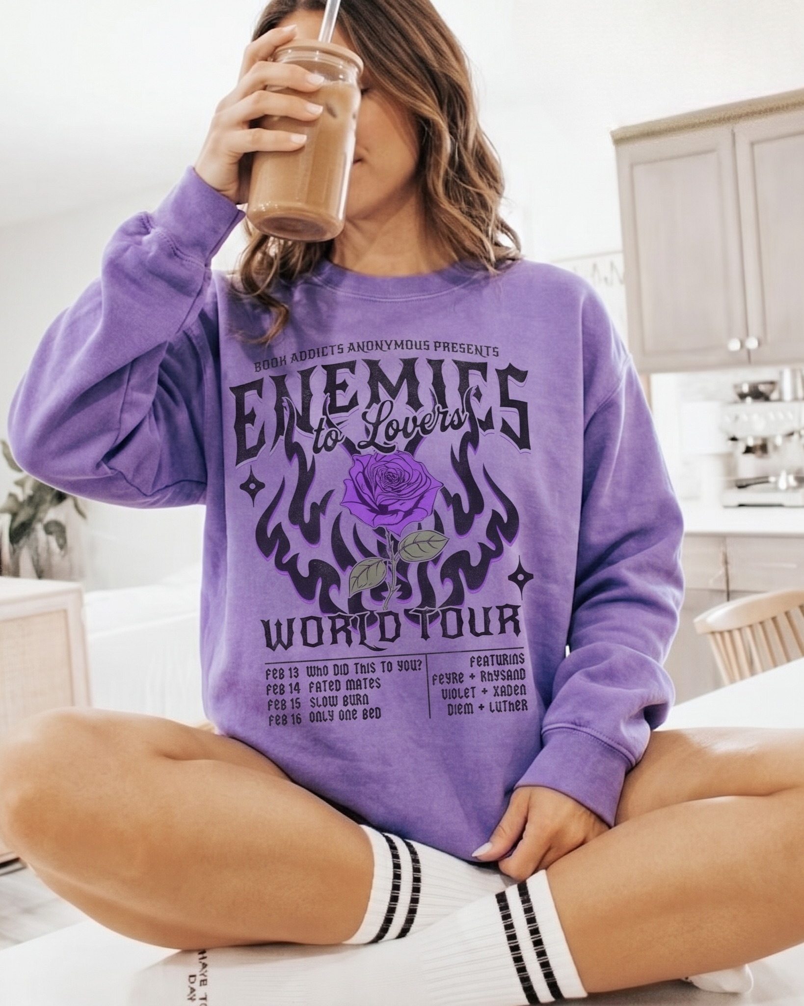 Bookish Merch | Enemies To Lovers Sweater