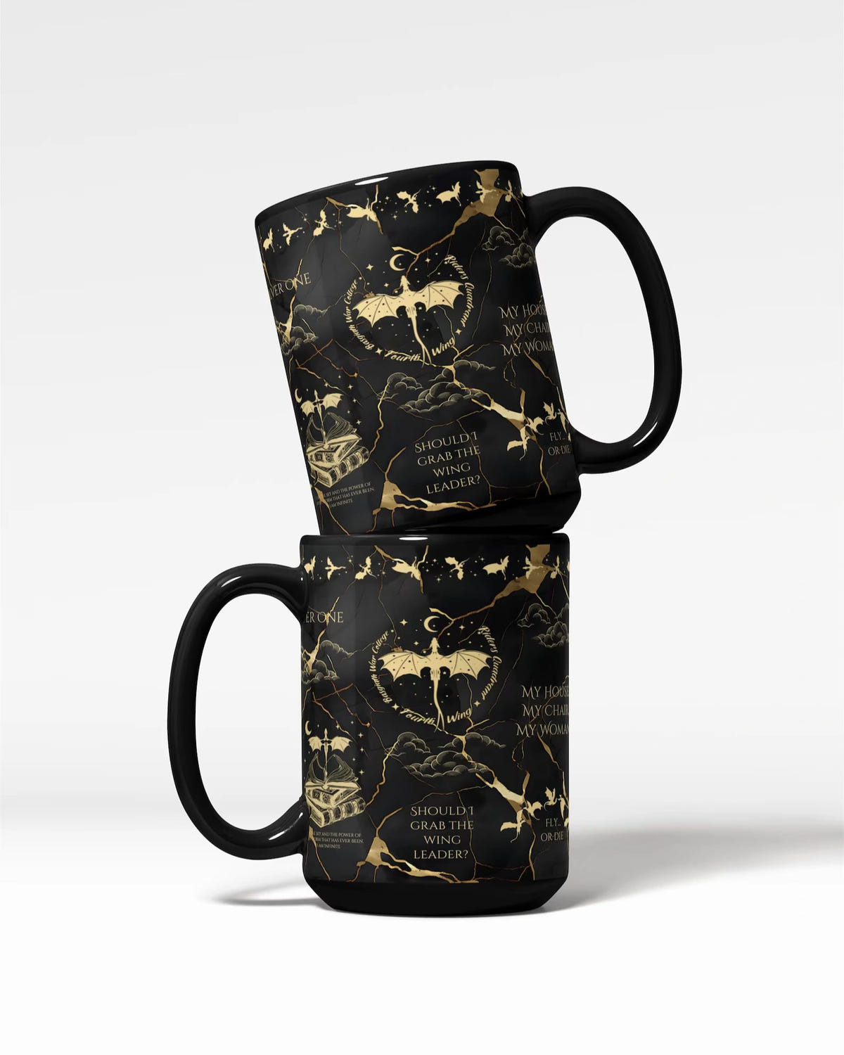 Fourth Wing Mug | Bookish Dragon Mug