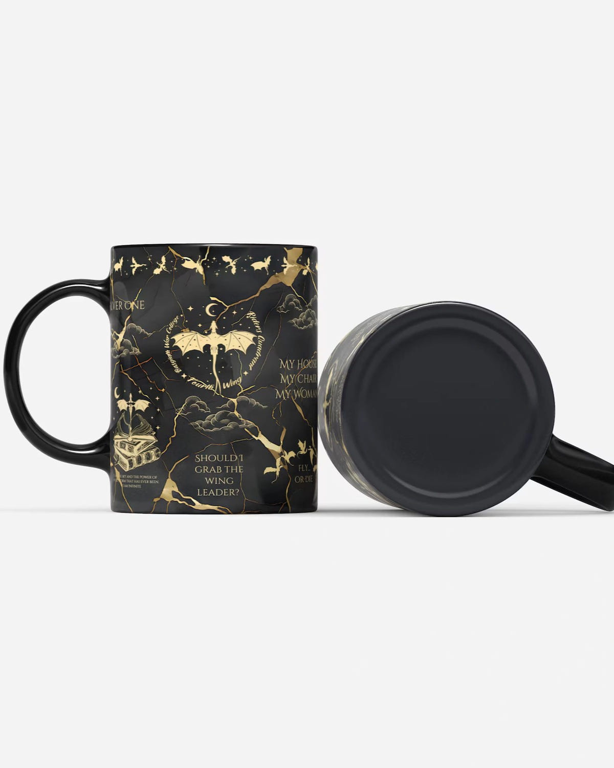 Fourth Wing Mug | Bookish Dragon Mug