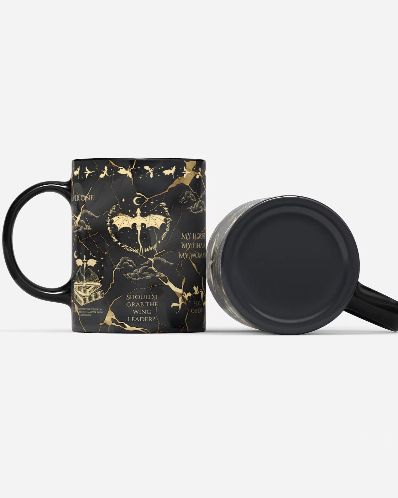 Fourth Wing Mug | Bookish Dragon Mug