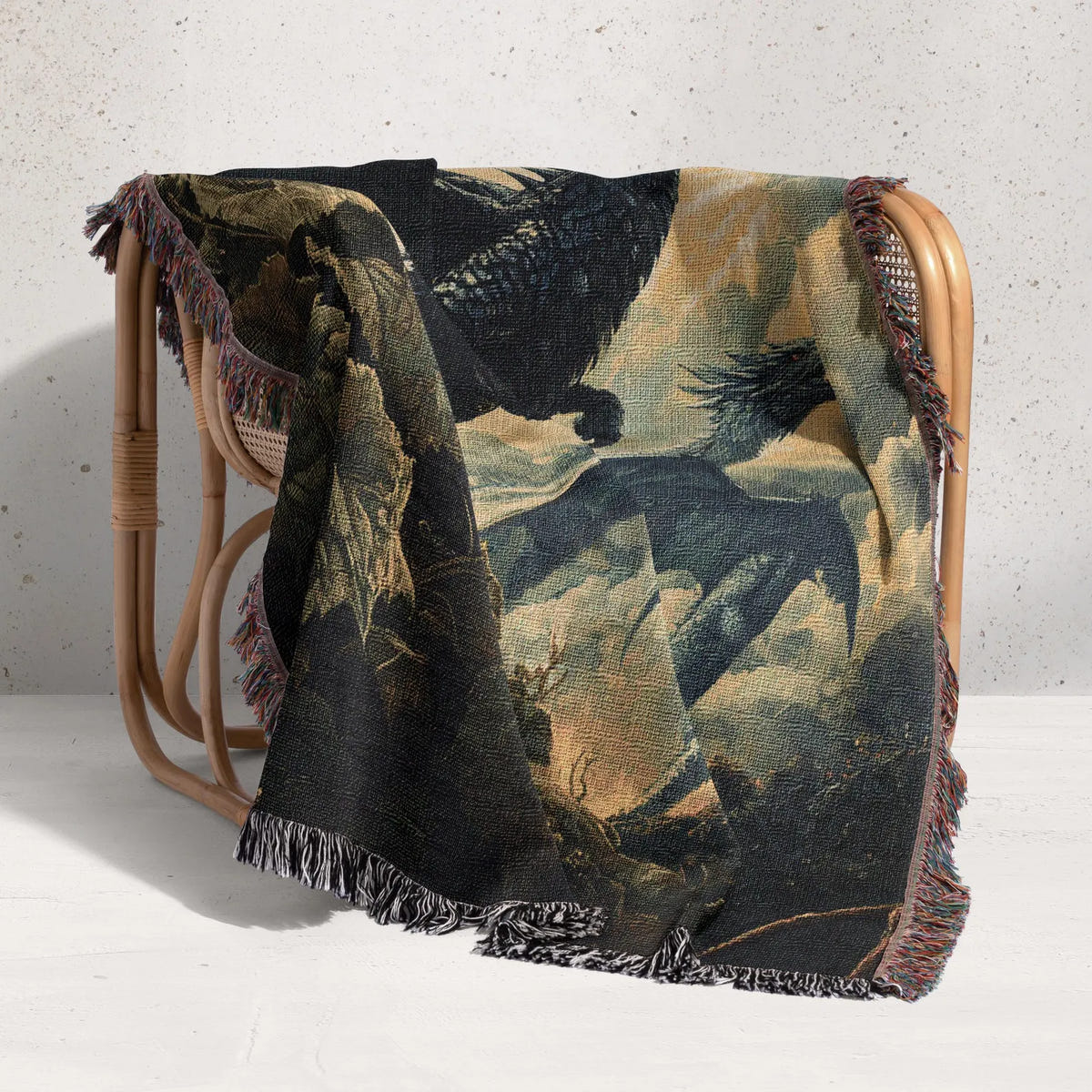 Fourth Wing Woven Blanket