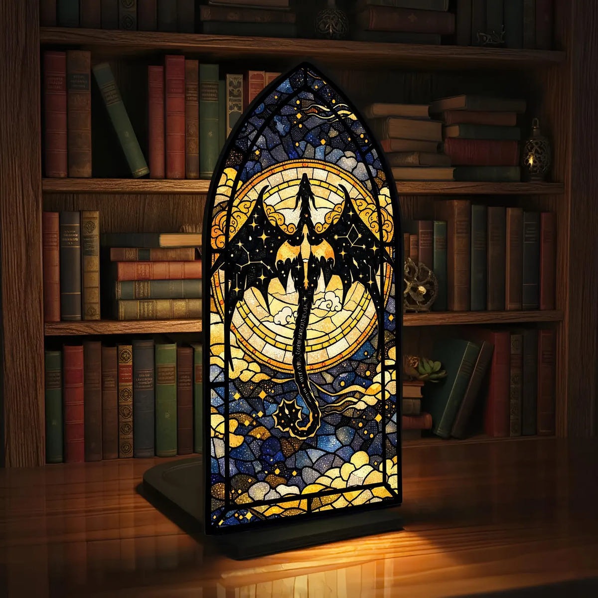 Suncatcher Candle Holder Book Nook