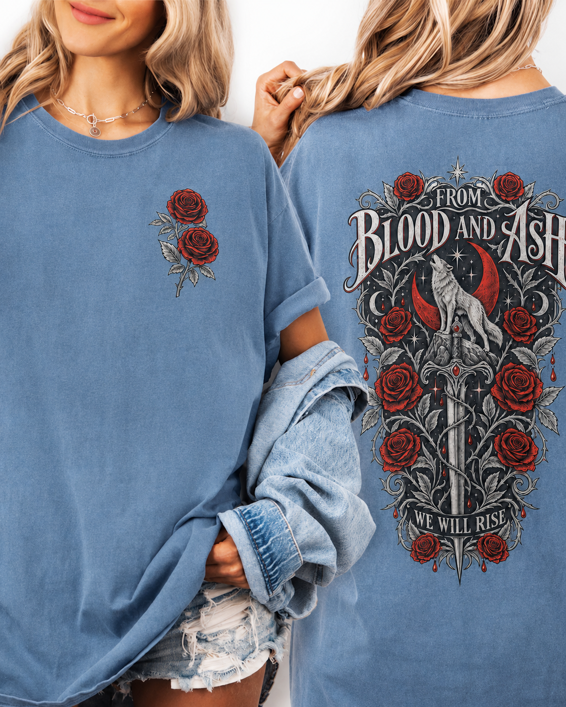 From Blood and Ash Merch | We Will Rise Shirt