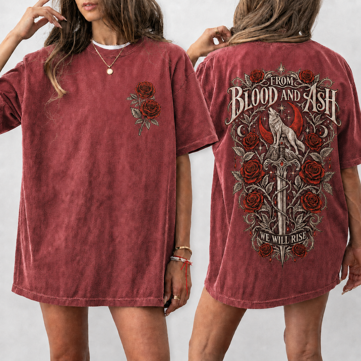 From Blood and Ash Merch | We Will Rise Shirt