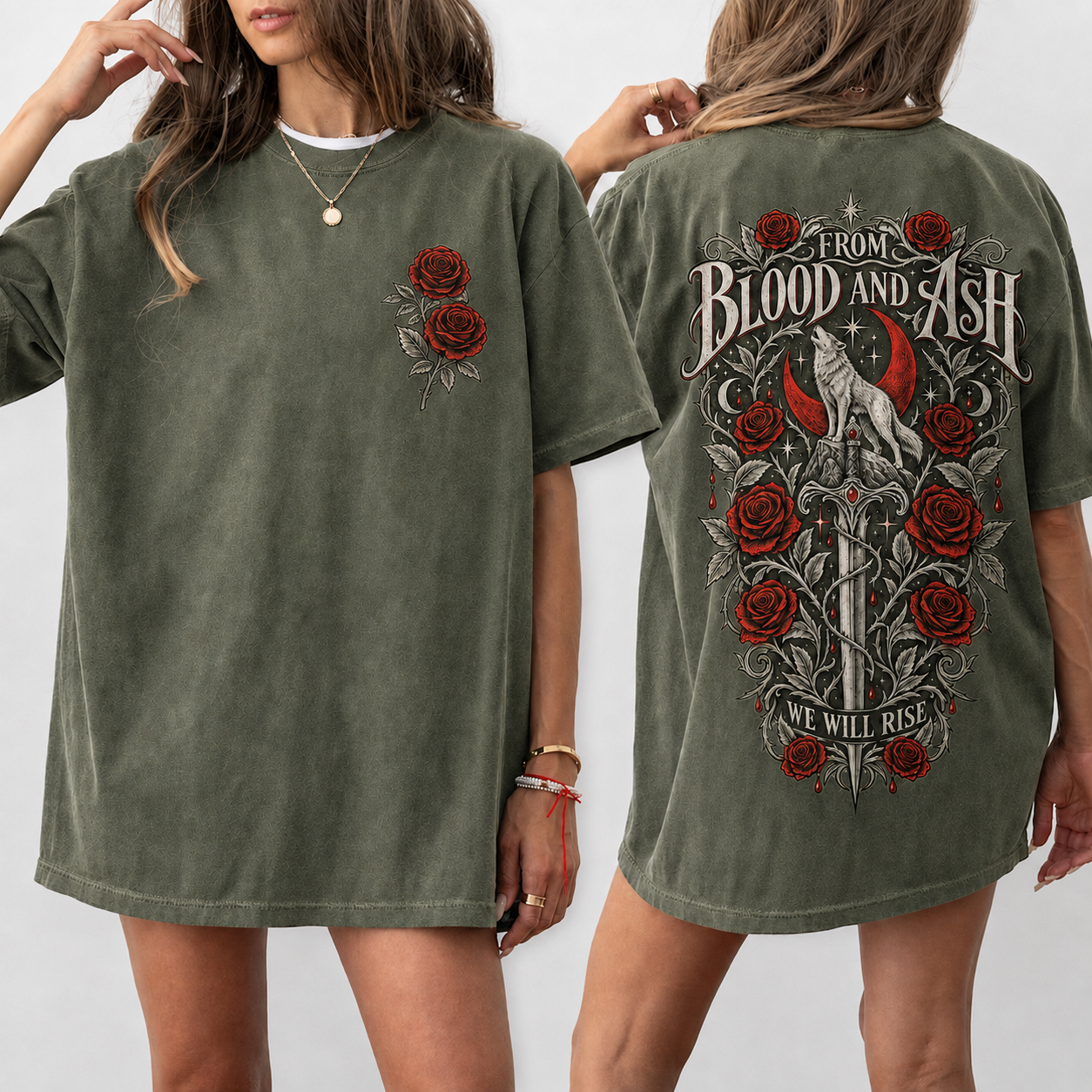 From Blood and Ash Merch | We Will Rise Shirt