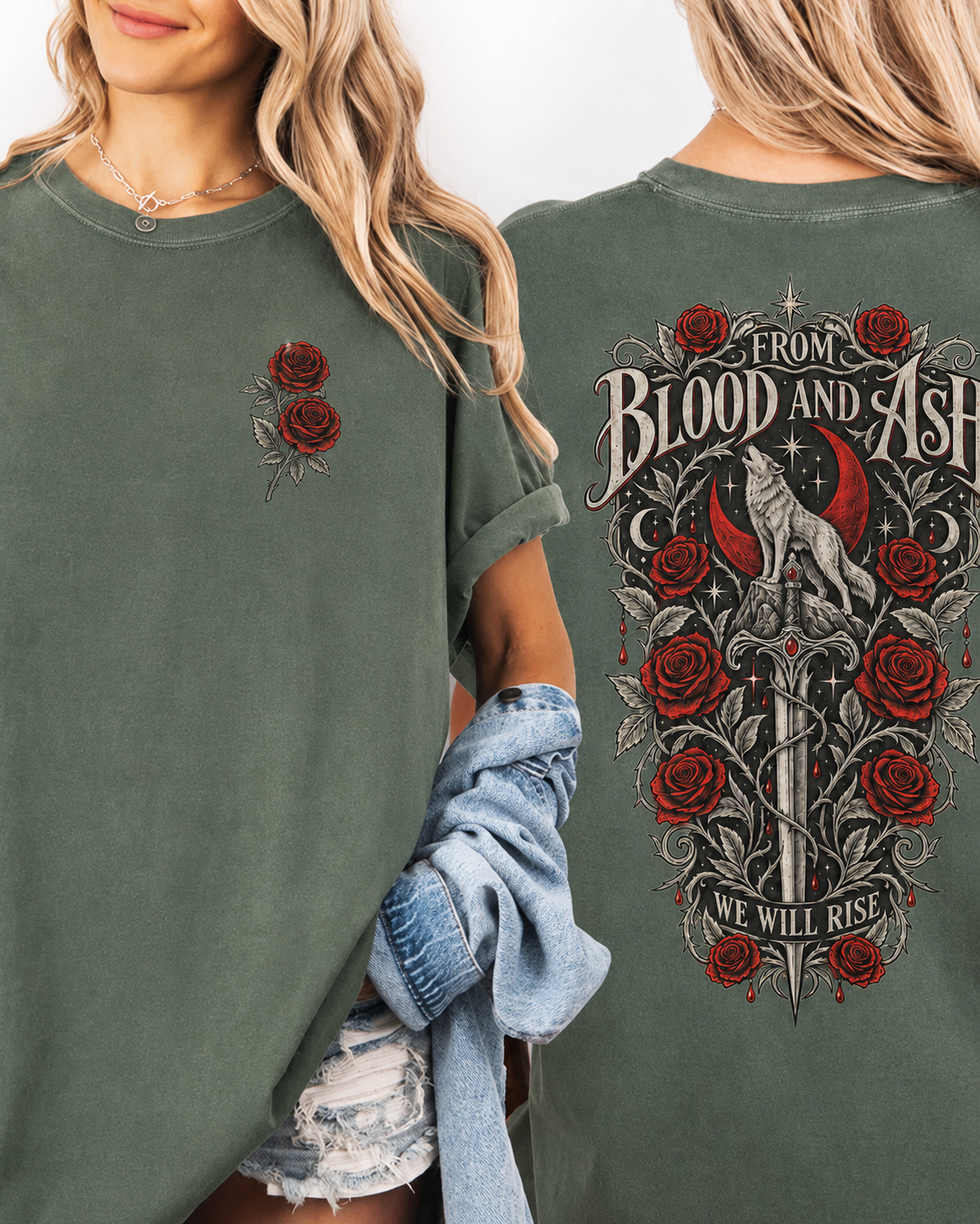From Blood and Ash Merch | We Will Rise Shirt