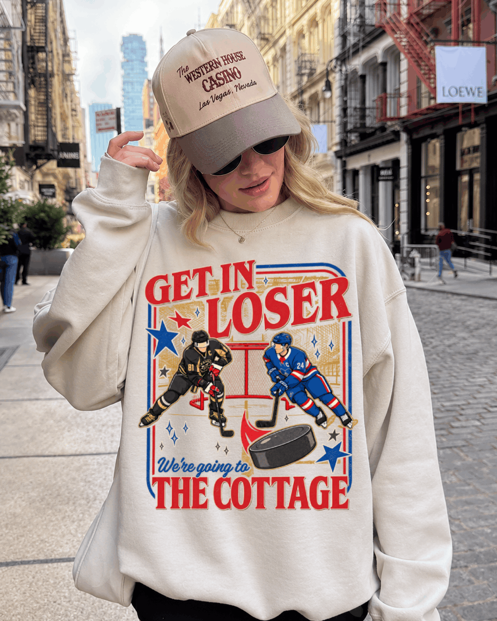 Get In Loser Sweater | Heated Rivalry Sweater