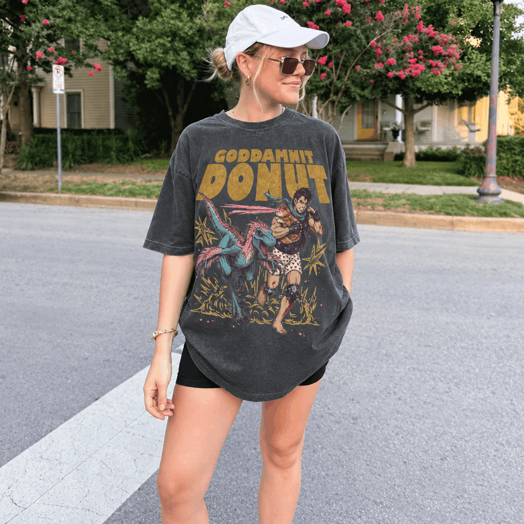 God Damnit Donut Shirt | Dungeon Crawler Carl T-Shirt | DCC Merch