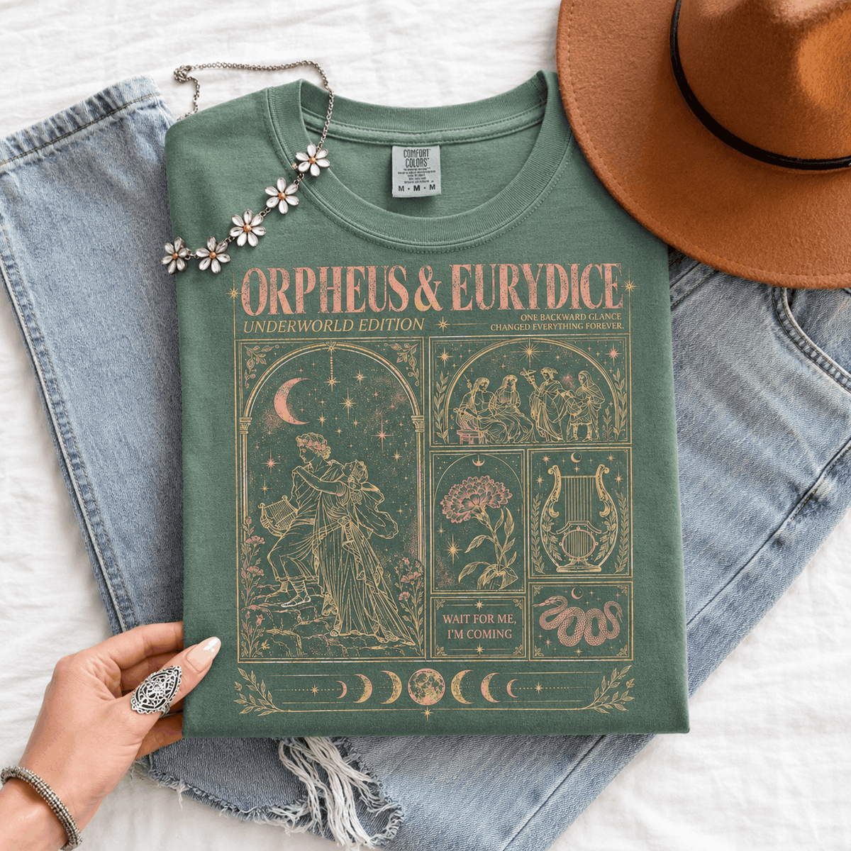 Greek God Mythology Shirt | Orpheus Eurydice Shirt