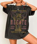 Goddess Hecate Distressed Band Shirt