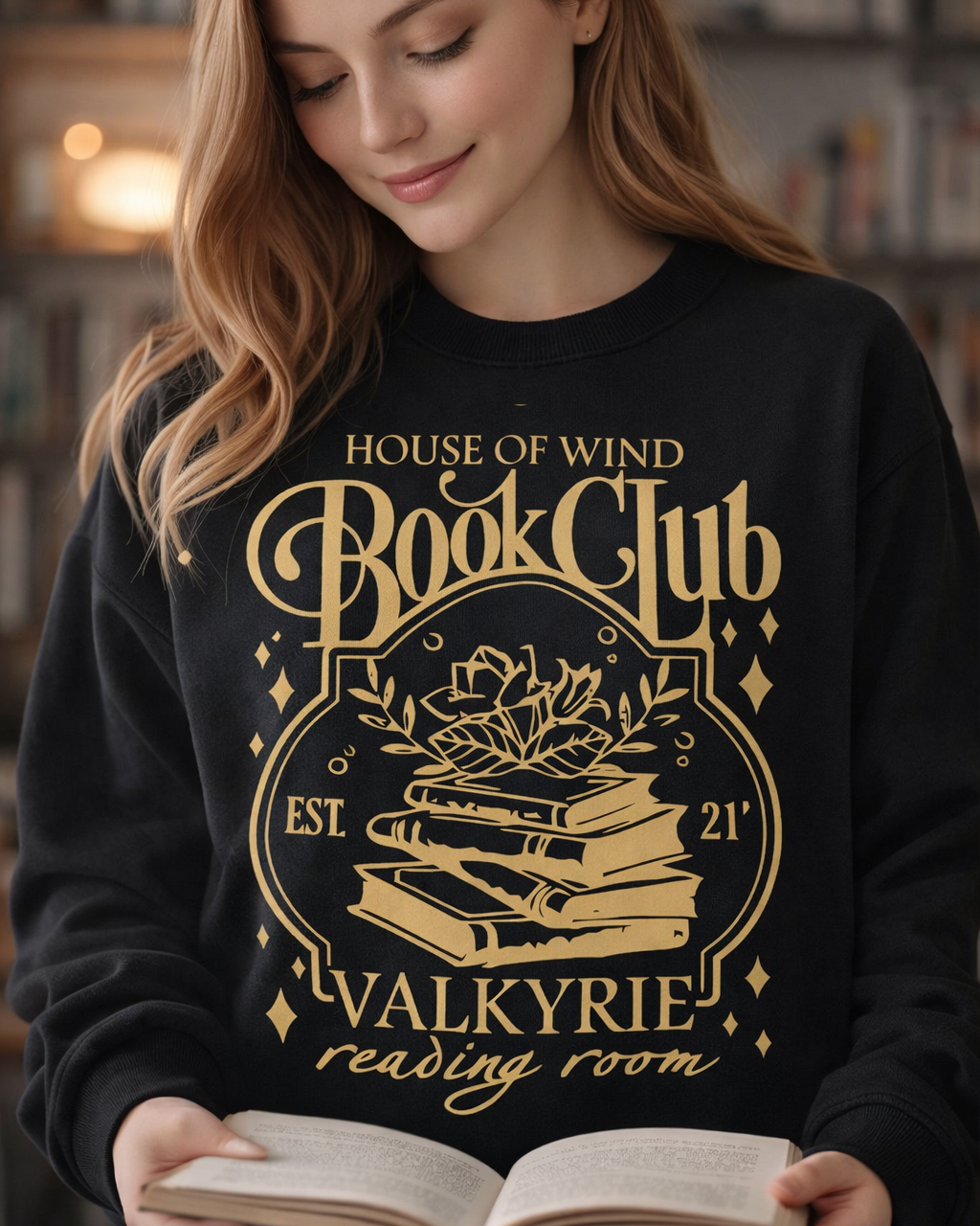 House of Wind Book Club Sweater