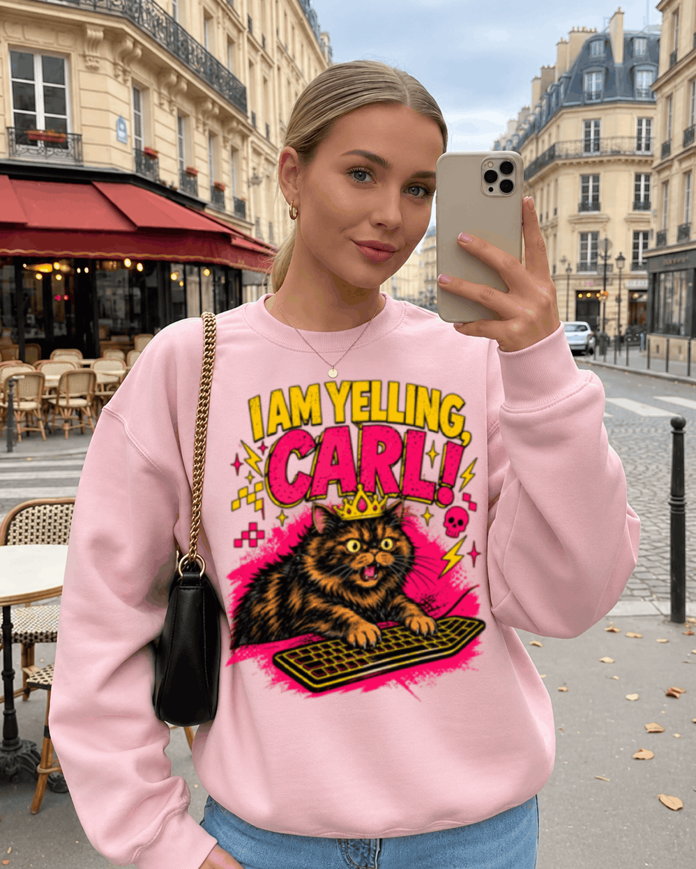 I Am Yelling Carl Sweater | Donut Princess Sweater | Dungeon Crawler Carl Sweater