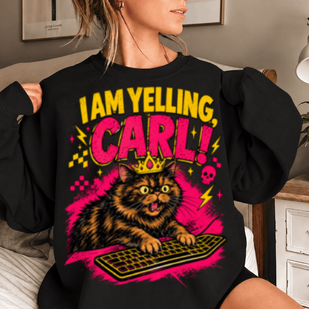 I Am Yelling Carl Sweater | Donut Princess Sweater | Dungeon Crawler Carl Sweater