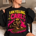 I Am Yelling Carl Sweater | Donut Princess Sweater | Dungeon Crawler Carl Sweater