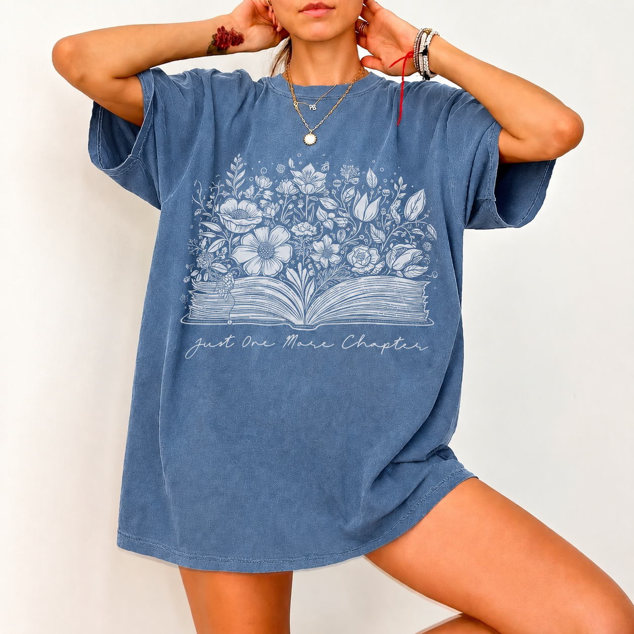 Bookish Merch Just One More Chapter Comfort T-Shirt