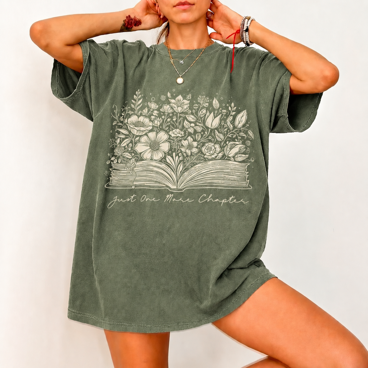 Bookish Merch Just One More Chapter Comfort T-Shirt