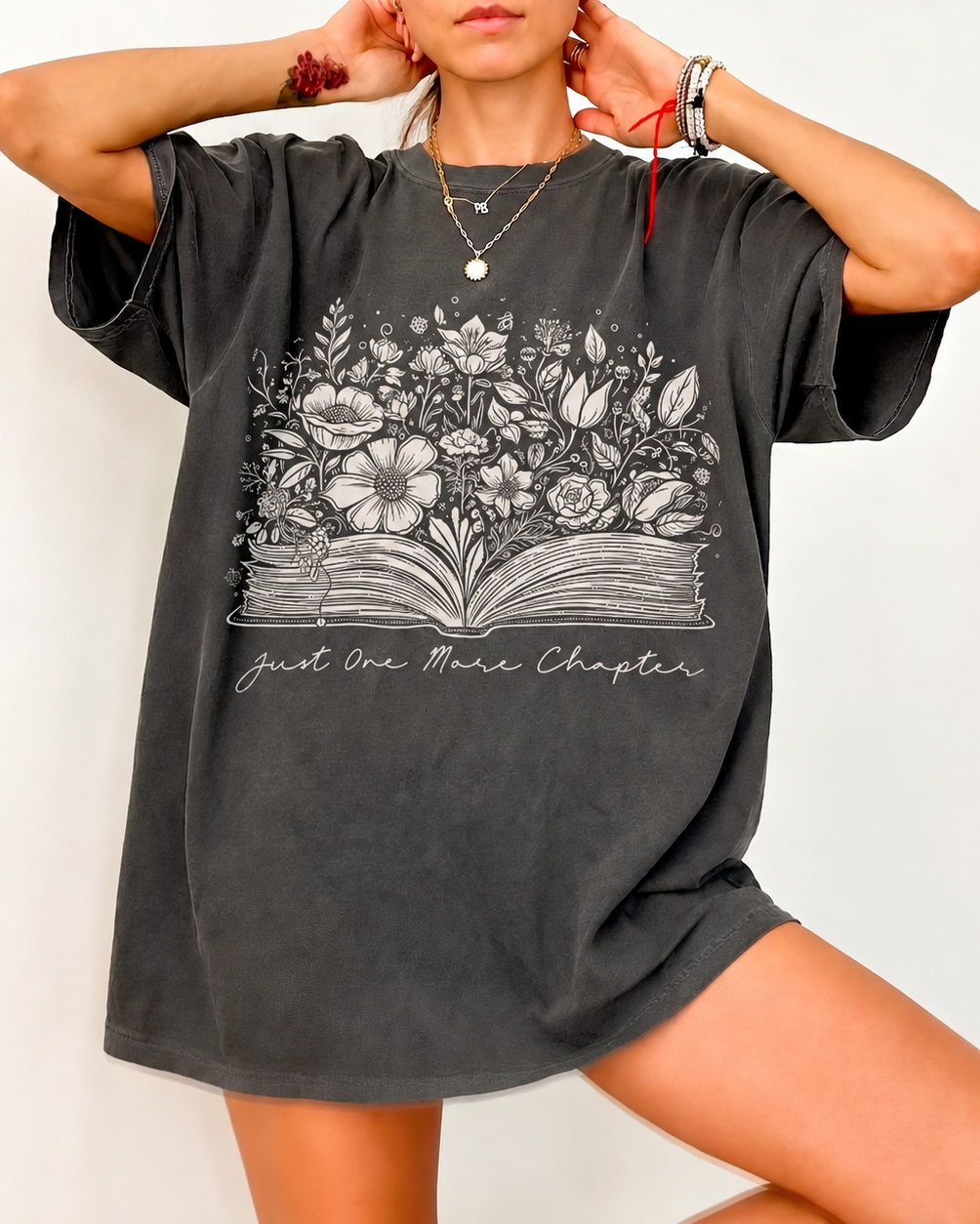 Bookish Merch Just One More Chapter Comfort T-Shirt