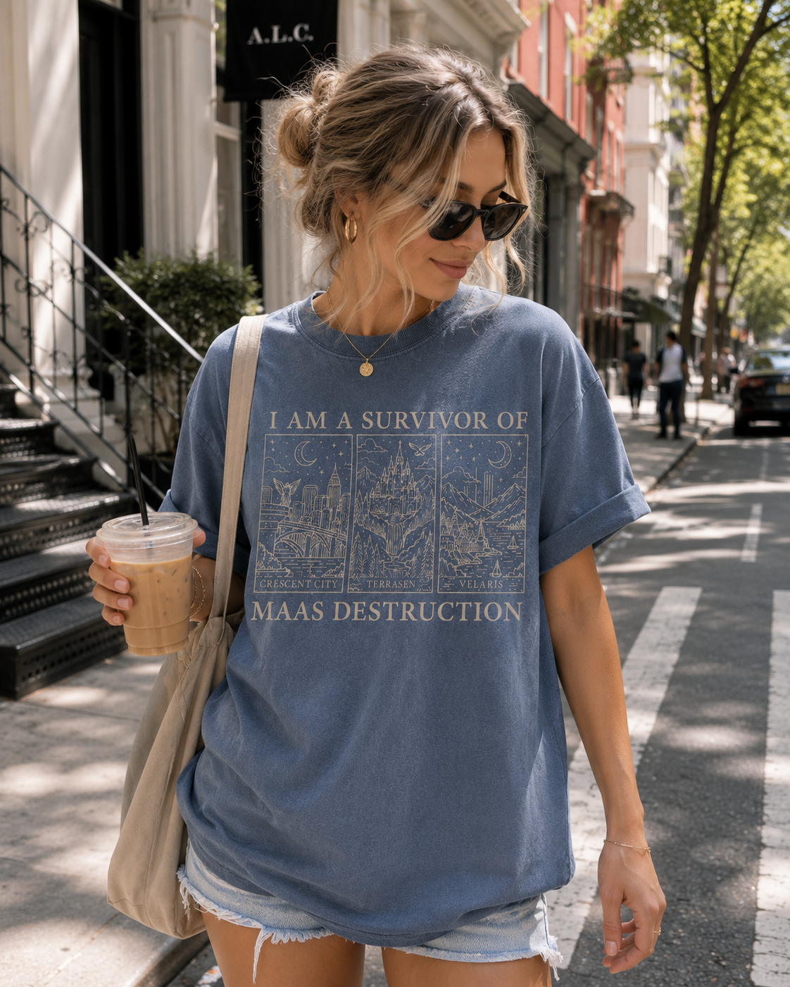 Maas Destruction Shirt | ACOTAR Merch | SJM Merch