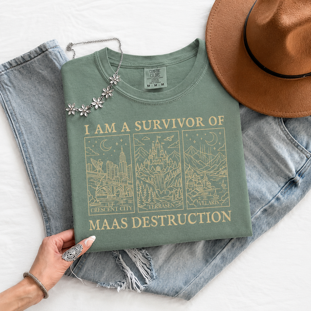 Maas Destruction Shirt | ACOTAR Merch | SJM Merch