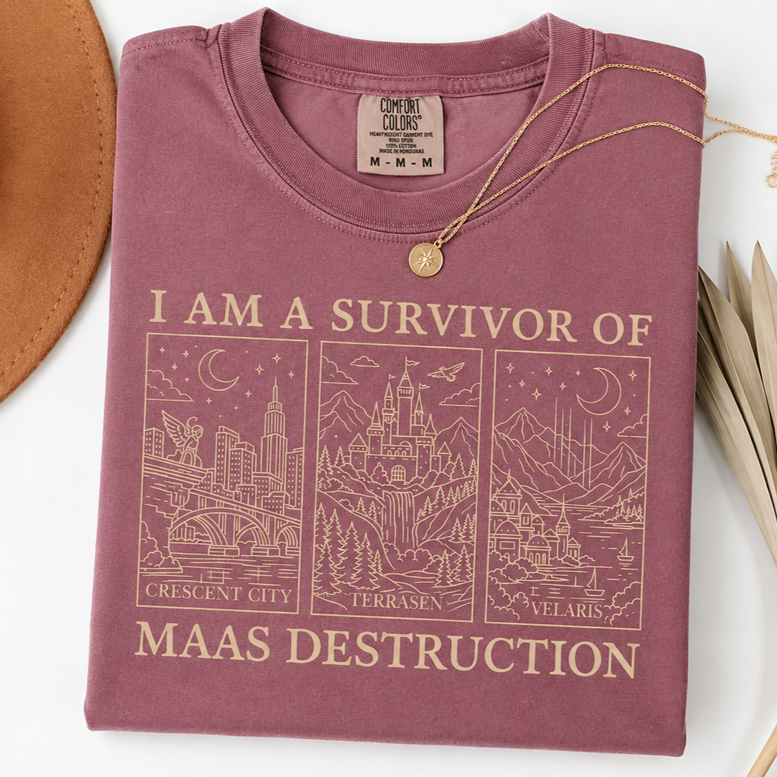 Maas Destruction Shirt | ACOTAR Merch | SJM Merch