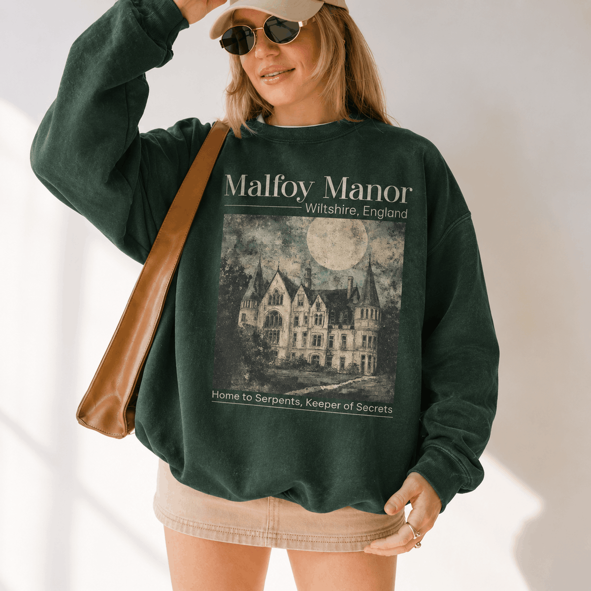 Malfoy Manor Sweater | Home of Serpents Sweater