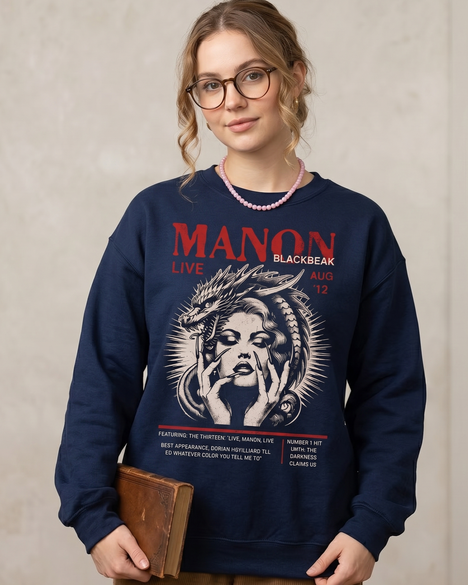 Manon Blackbeak We Are Thirteen Sweater Throne of Glass Merch