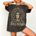 Medusa With Bubblegum Shirt | First of All, I'm a Delight T-Shirt