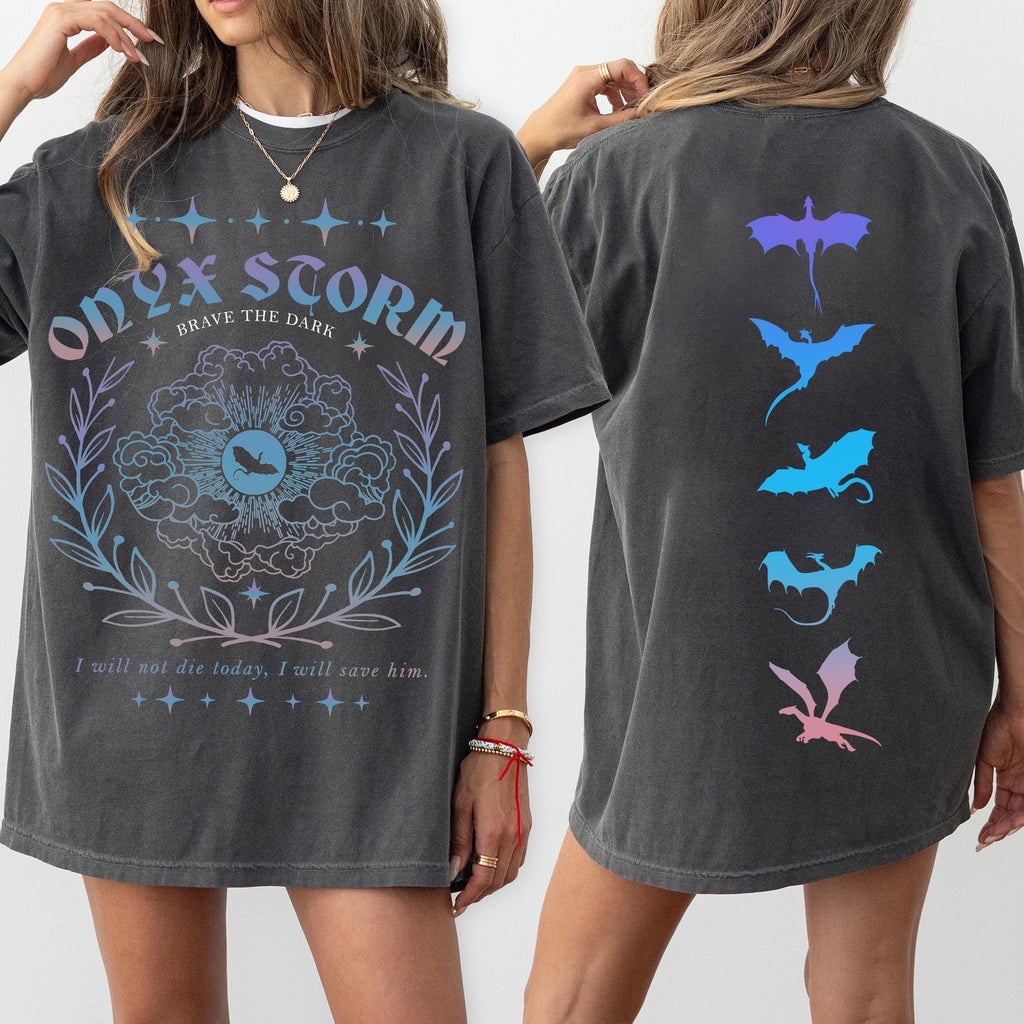 ONYX Storm Merch Brave The Dark Comfort T-Shirt