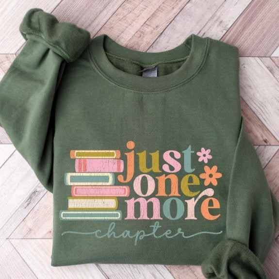 One More Chapter Sweater Bookish Sweater